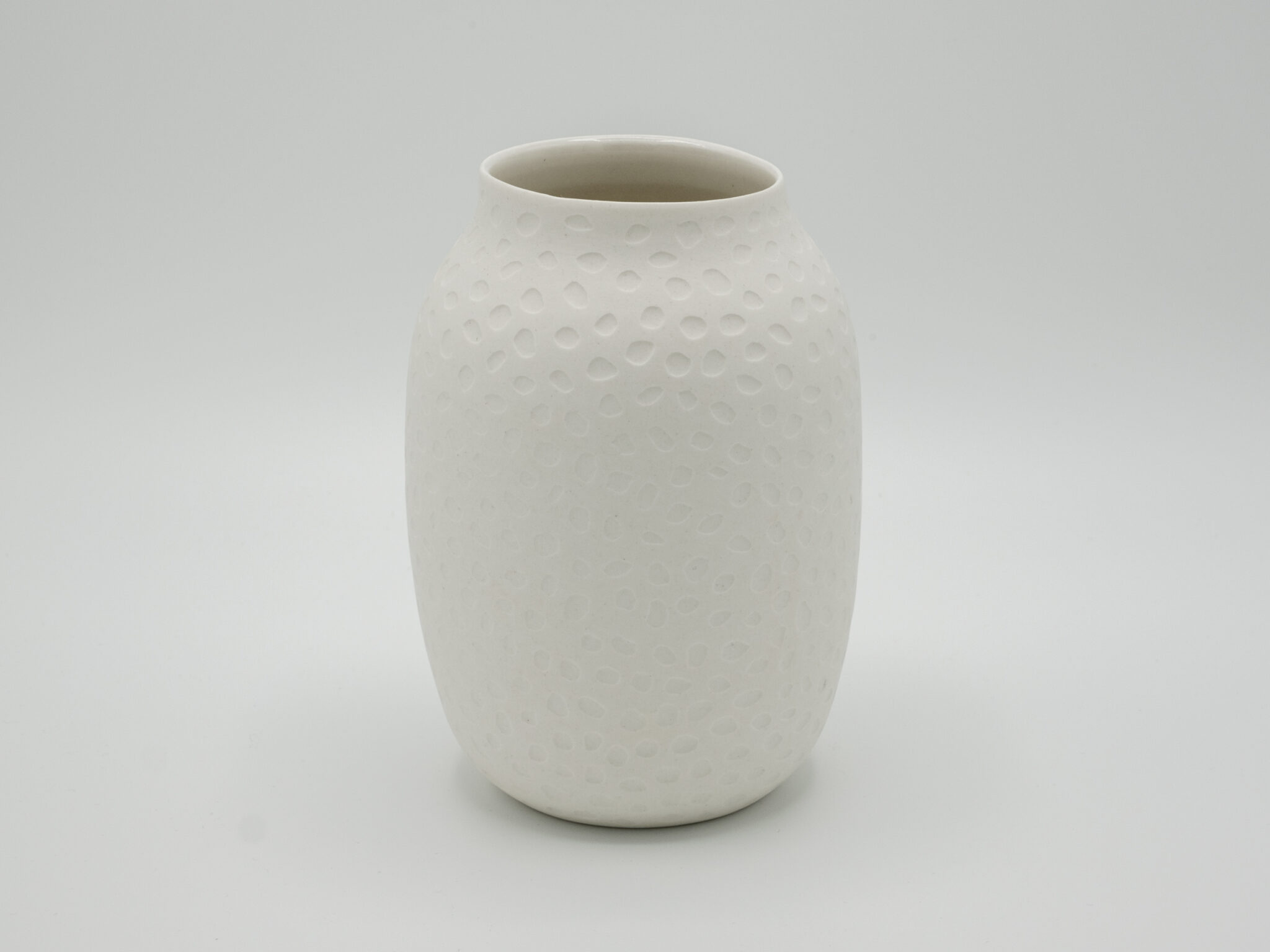 handmade porcelain vase moon