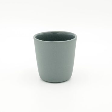 handmade porcelain espresso cup recycled